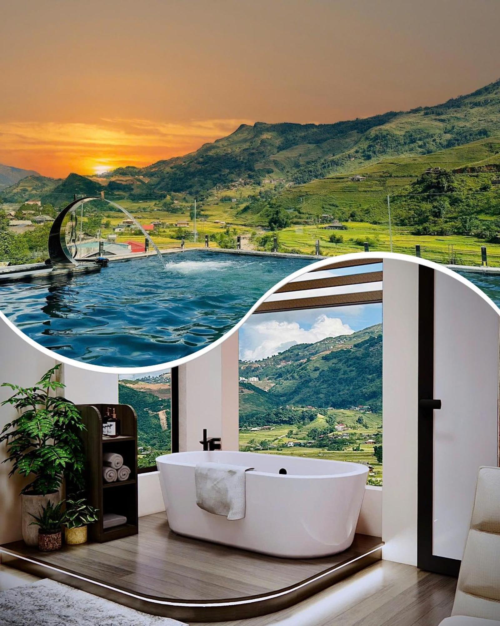 Boutique En Hotel Sapa Eksteriør billede